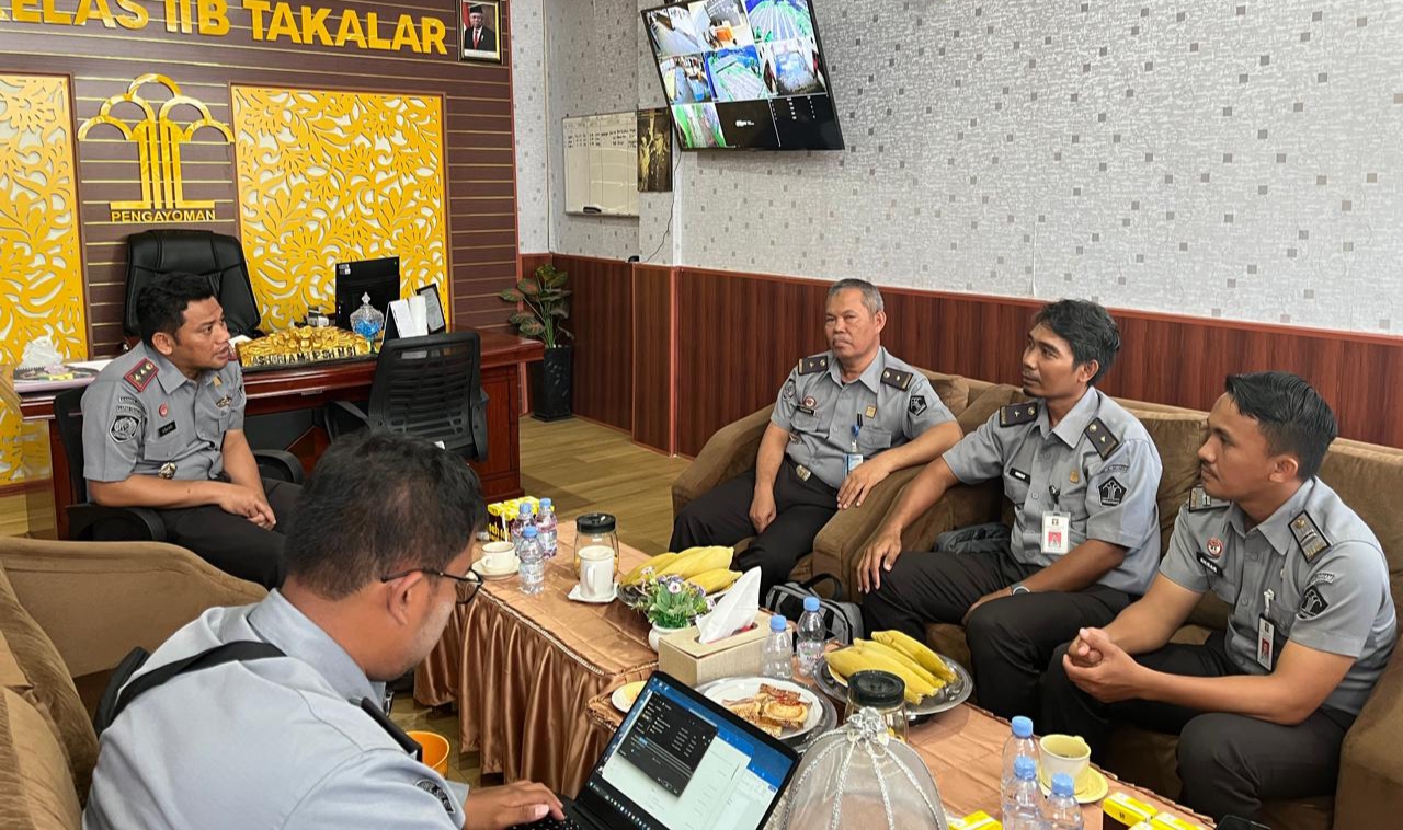 Monitoring dan Evaluasi TI di UPT Takalar, Bantaeng, dan Bulukumba oleh Tim Kanwil Kemenkumham Sulsel