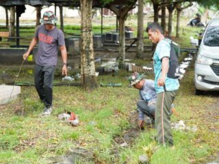 Antisipasi Banjir dan Penyakit, Kodim 1420/Sidrap Gelar Karya Bakti Pembersihan Lingkungan