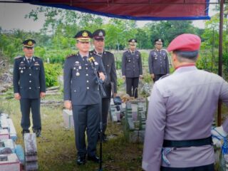 Dipimpin Kapolres Sidrap, Apel Persada Aiptu Iriansyah Berlangsung Khidmat
