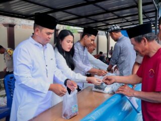 Serahkan Daging Qurban, Fantry: Wujud Peduli Terhadap Sesama